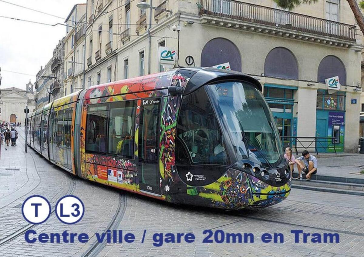 Montpellier Studio Climatise Luaran gambar